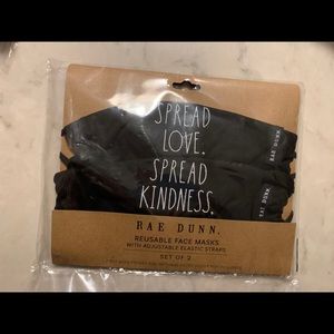 MASKS RAE DUNN❤️ 2- SPREAD LOVE & SPREAD KINDNESS